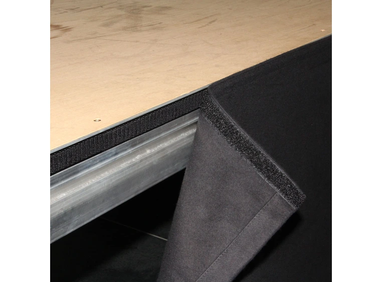 Adam Hall Accessories 0153 X 210 - Blackout cloth B1 with Ve 